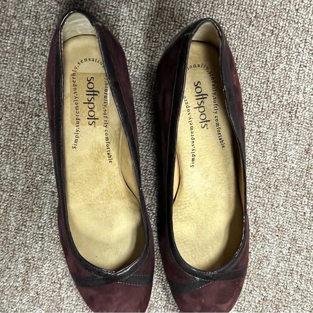 Brand new suede shoes for women. Very comfortable with cushion. Fancy or casual